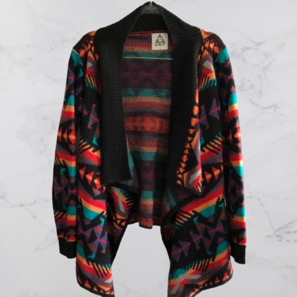 UNIF | Sweaters | Unif Rainbow Aztec 